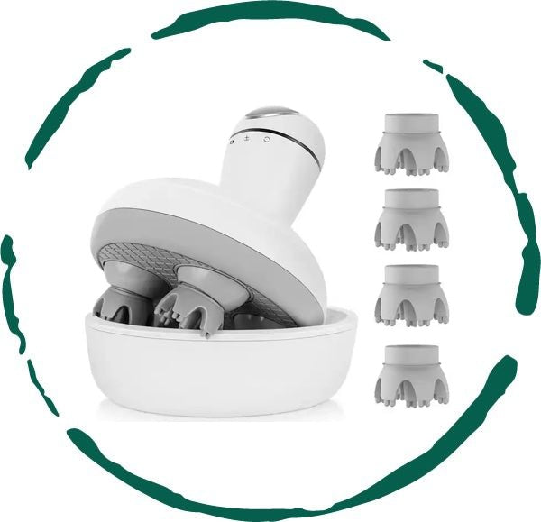 SerenoSpa Scalp Massager — Cordless Electric Relaxation Tool