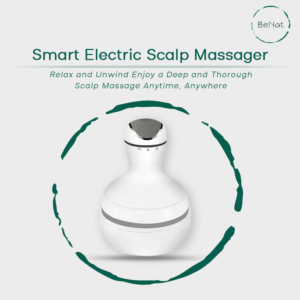 SerenoSpa Scalp Massager — Cordless Electric Relaxation Tool